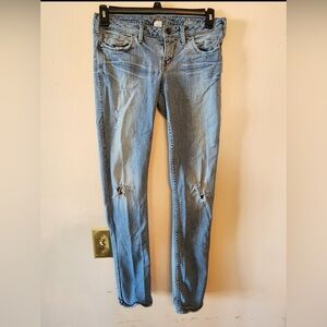 Silver Alex Bootcut Boot Cut Stretch Blue Jeans Womens Size 28x31